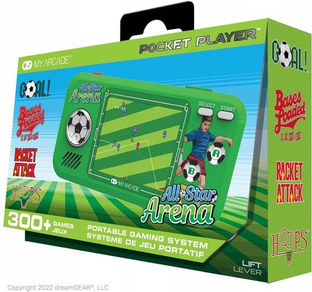 My Arcade Pocket Player All-Star Arena Portable Gaming System (307 games in 1) - zdjęcie 2