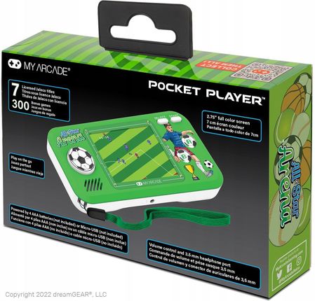 My Arcade Pocket Player All-Star Arena Portable Gaming System (307 games in 1) - zdjęcie 5