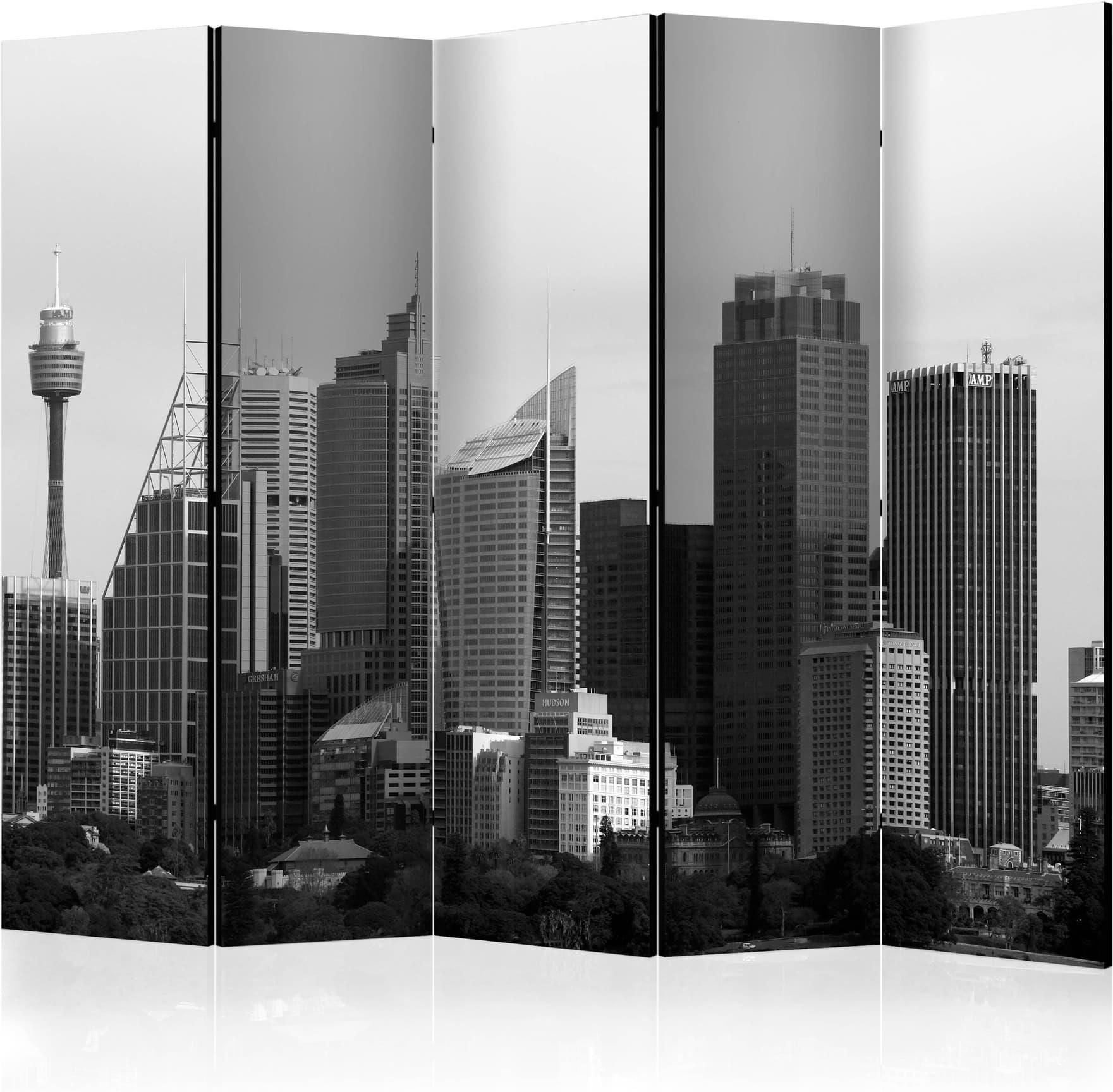 Artgeist Parawan Cz Ciowy Wie Owce W Sydney Ii Room Dividers X