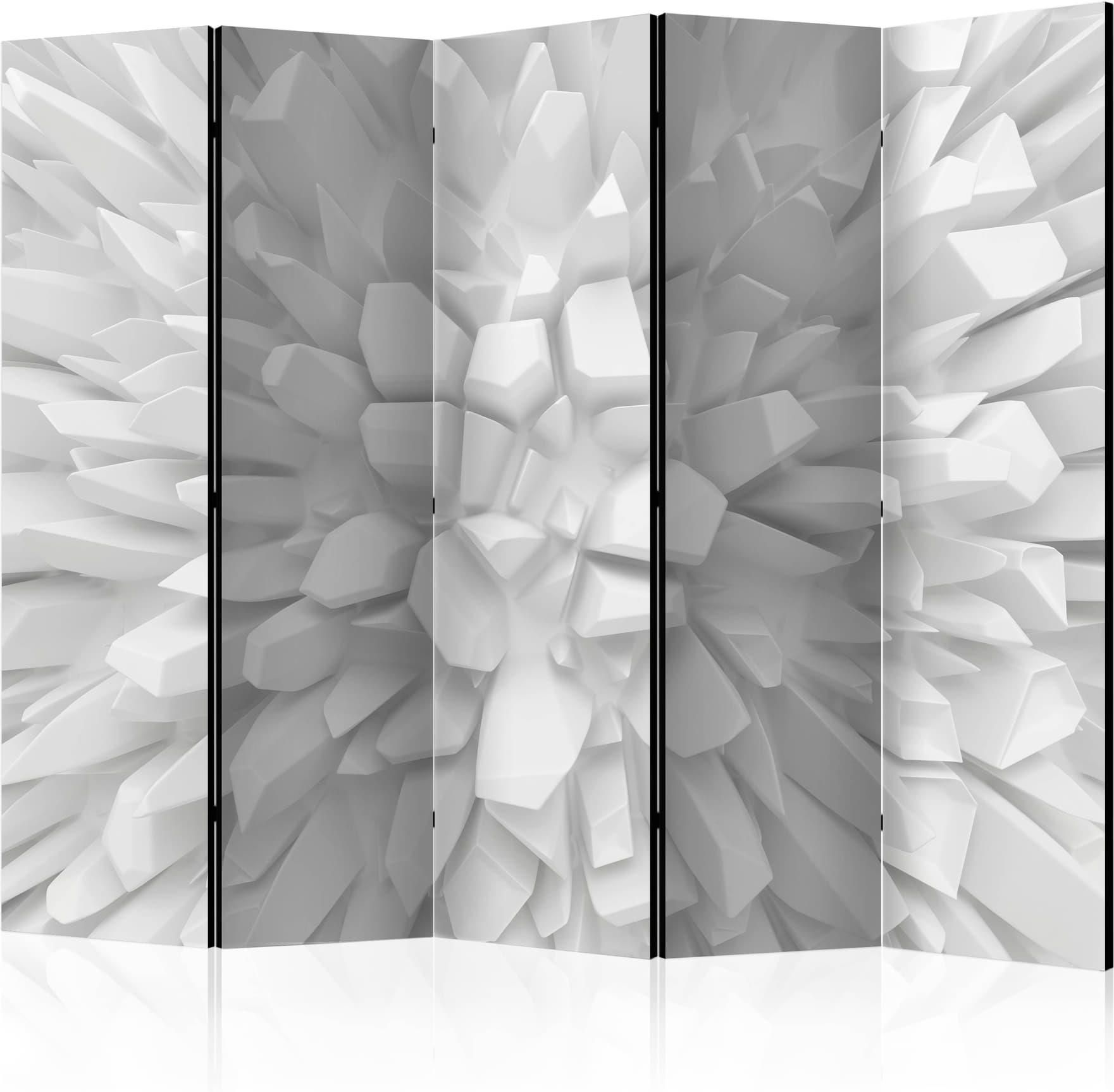 Artgeist Parawan 5 Częściowy Biała Dalia Ii Room Dividers 225X172