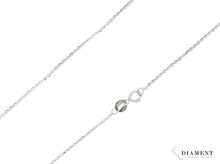 Diament Srebrny łańcuszek o splocie rolo 1,5mm - zdjęcie 2