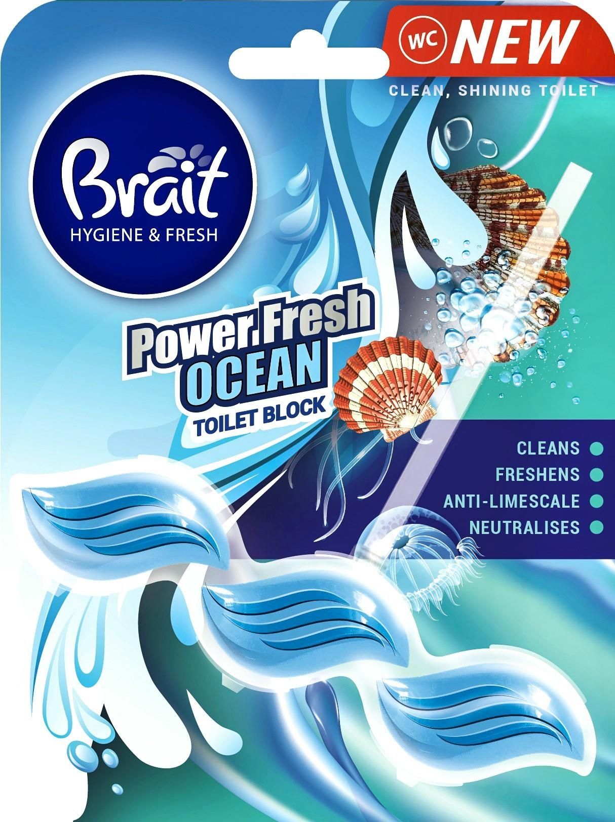 Dramers Brait Hygiene Fresh Kostka Do Wc Power Ocean G Opinie I