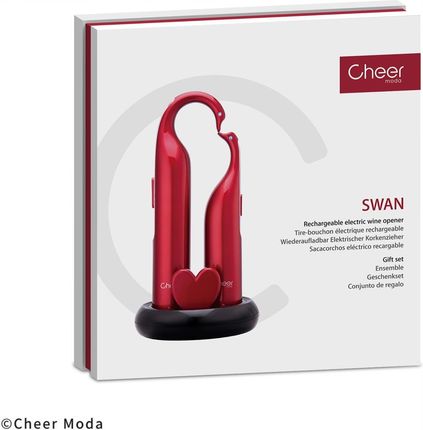 Cheer Moda Akcesoria Do Wina Swan 5 El. - zdjęcie 2