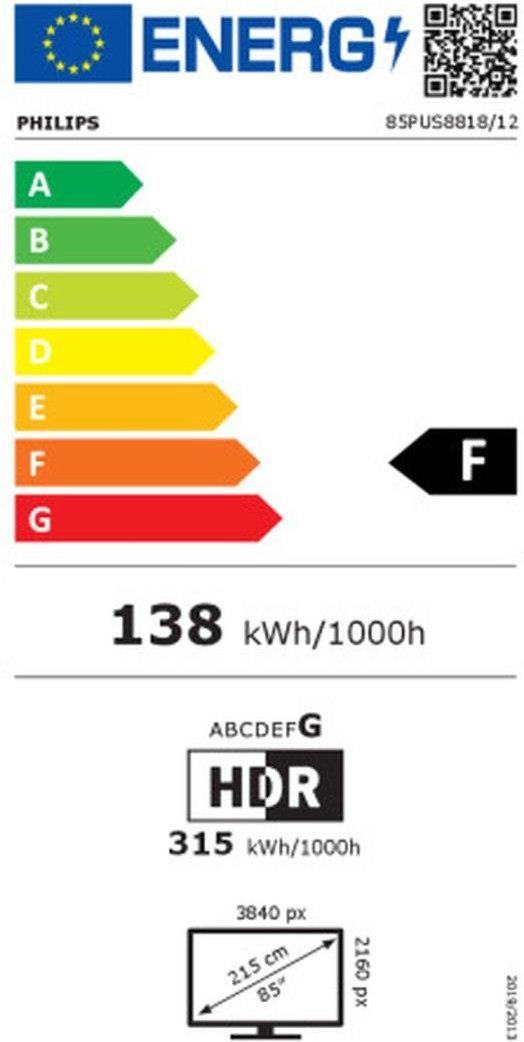 Telewizor LED Philips 85PUS8818 85 Cali 4K UHD 85 Cali Opinie I Ceny