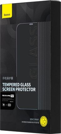 Baseus Szkło Hartowane Do Iphone 14 Pro Na Cały Ekran Z Filtrem Anti Blue Light I Osłoną Głośnik 0 3Mm - zdjęcie 5