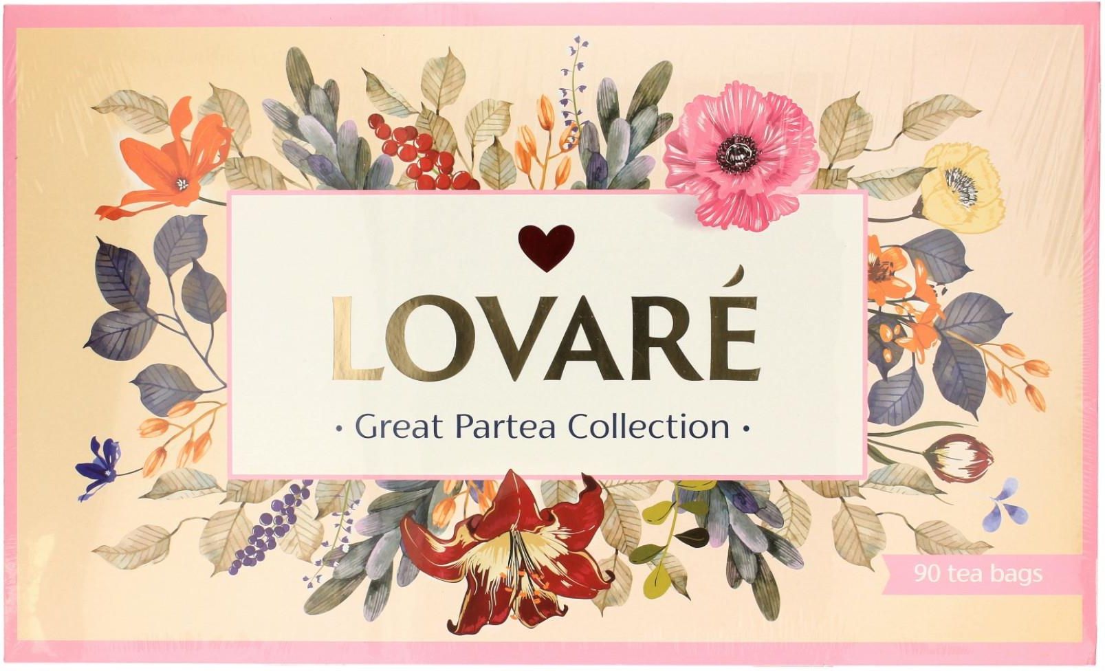 Herbata Lovare Ekspresowa Zestaw Great Partea Collection T Koperty