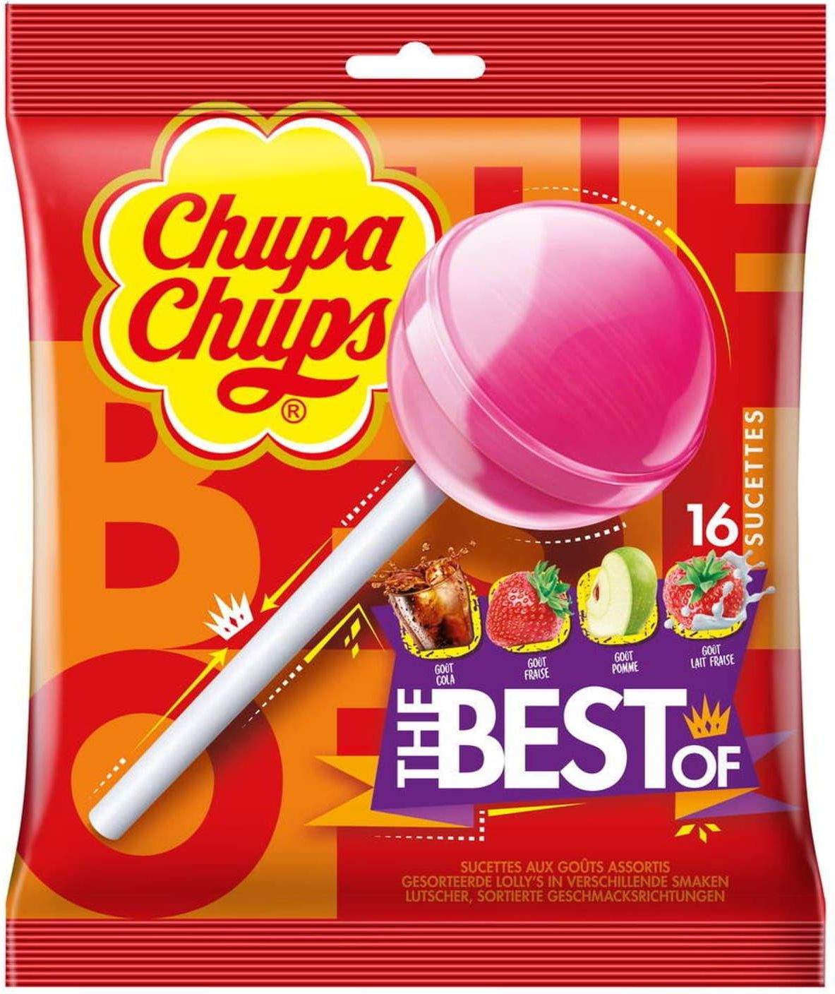 Chupa Chups Lizaki The Best Of Szt Ceny I Opinie Ceneo Pl