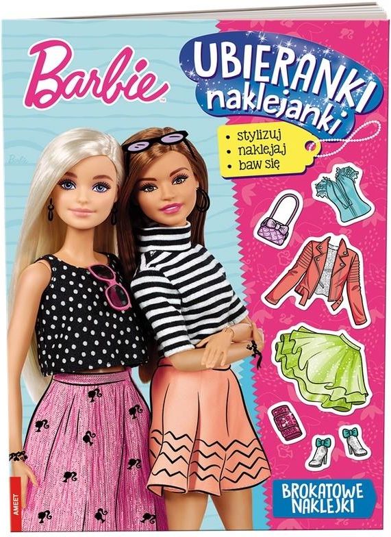 Ksi Ka Barbie Ubieranki Naklejanki Ameet Ceny I Opinie Ceneo Pl