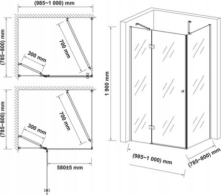 Hagser 80x100 HGR30000020 - zdjęcie 2