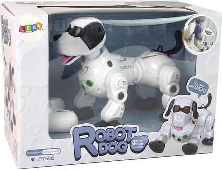 Leantoys Piesek Robot Interaktywny Zdalnie Sterowany - zdjęcie 3