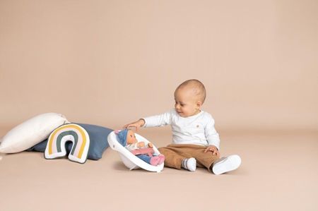 Smoby Wózek Zestaw Z Lalką Chodzik 3W1 Pchacz - zdjęcie 3