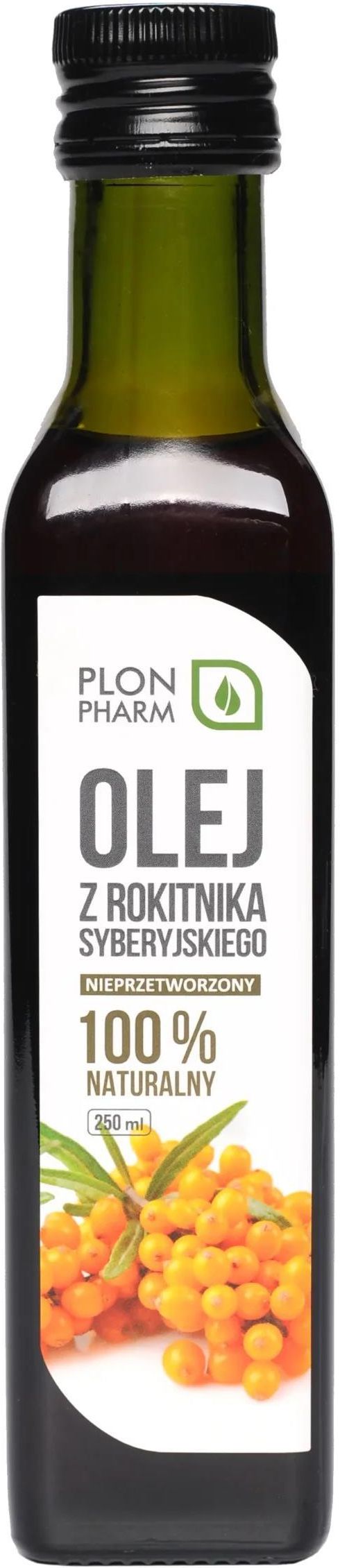 Plon Pharm Olej Z Rokitnika Syberyjskiego 250ml Ceny I Opinie Ceneo Pl