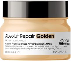 Zdjęcie L’Oréal Professionnel Paris Absolut Repair Gold odbudowująca złota maska do każdego rodzaju włosów 250ml - Kalisz