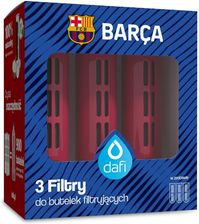 Zdjęcie Dafi Zestaw 3 Filtry Do Butelki Soft I Solid Fc Barcelona Bordowy - Osiek