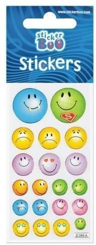 Zdjęcie Naklejki Sticker Boo Silver Emotki Ii - Prószków
