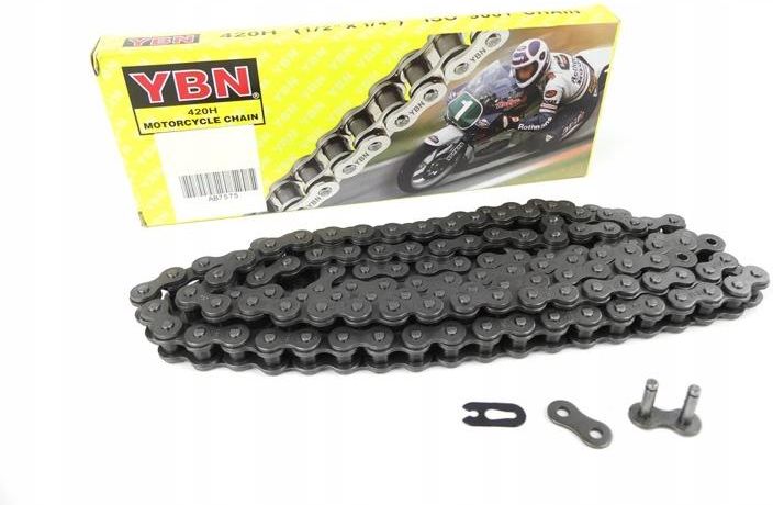 Części motocyklowe Ybn Łańcuch Napędowy Chain 420H 130 Motorower L00710