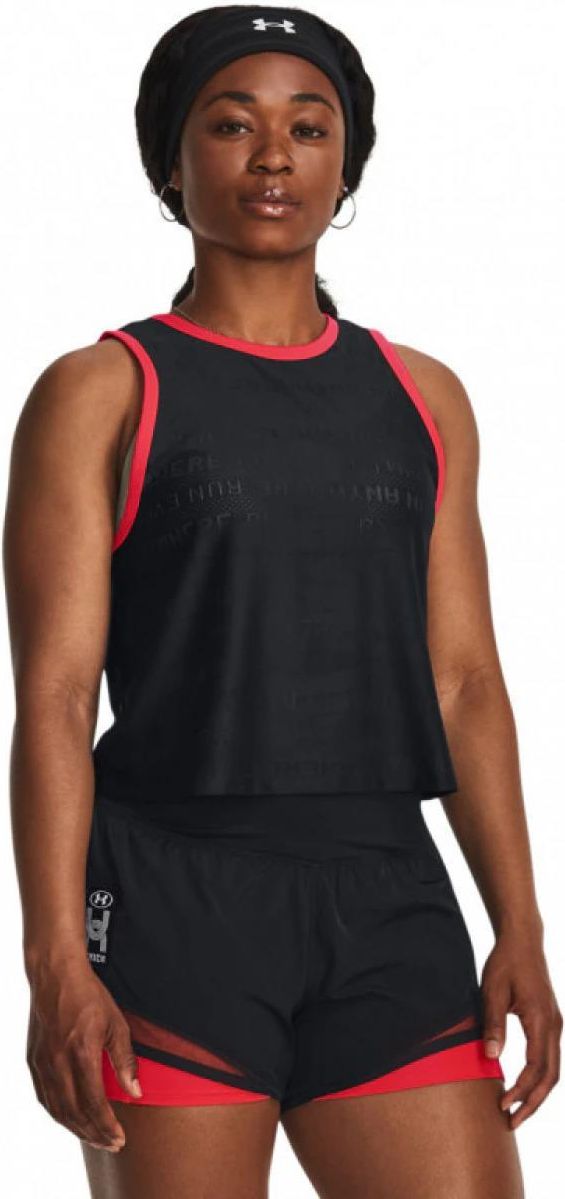 Damski Top Do Biegania Under Armour UA Run Everywhere Tank Czarny