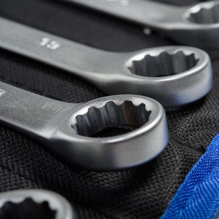 Zestaw kluczy płasko-oczkowych NAC SP-17-S 17 sztuk - zdjęcie 2