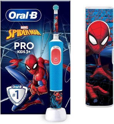 Szczoteczka elektryczna Oral-B Pro Kids Spider-Man z etui