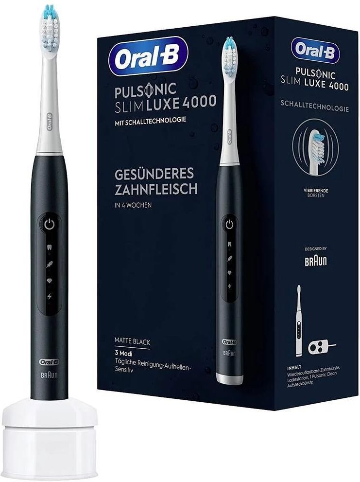 Szczoteczka Elektryczna Oral B Pulsonic Slim Luxe 4000 Czarny Opinie