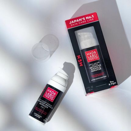 Krem Hada Labo Tokyo Men Przeciwzmarszczkowo-Nawilżający na dzień i noc 50ml - zdjęcie 5