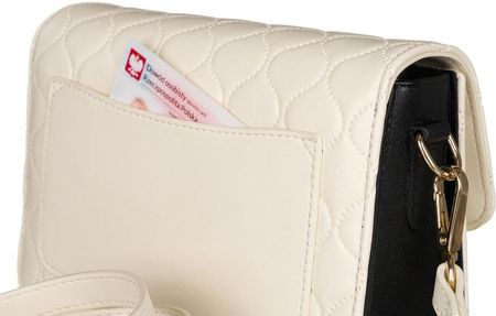 Elegancka, pikowana listonoszka crossbody — David Jones - zdjęcie 4