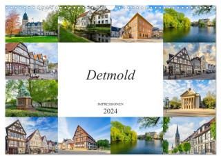 Detmold Impressionen Wandkalender 2024 DIN A3 Quer CALVENDO