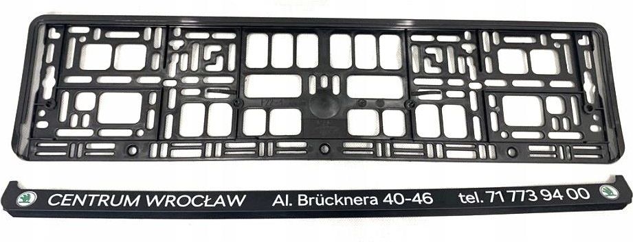 Utal Ramki Pod Tablice Rejestracyjne Skoda Listek Ramka Opinie I Ceny