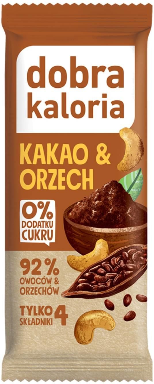 Kubara Dobra Kaloria Baton Kakao Orzech 35g Ceny I Opinie Ceneo Pl