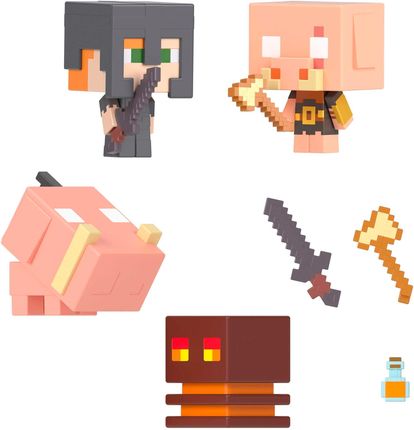 Mattel Minecraft Ognista bitwa w Netherze HKR59 - zdjęcie 2
