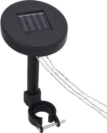 Vidaxl Altana Z Podwójnym Dachem I Sznurem Lampek Led 3X4m Biała 3070298 - zdjęcie 4