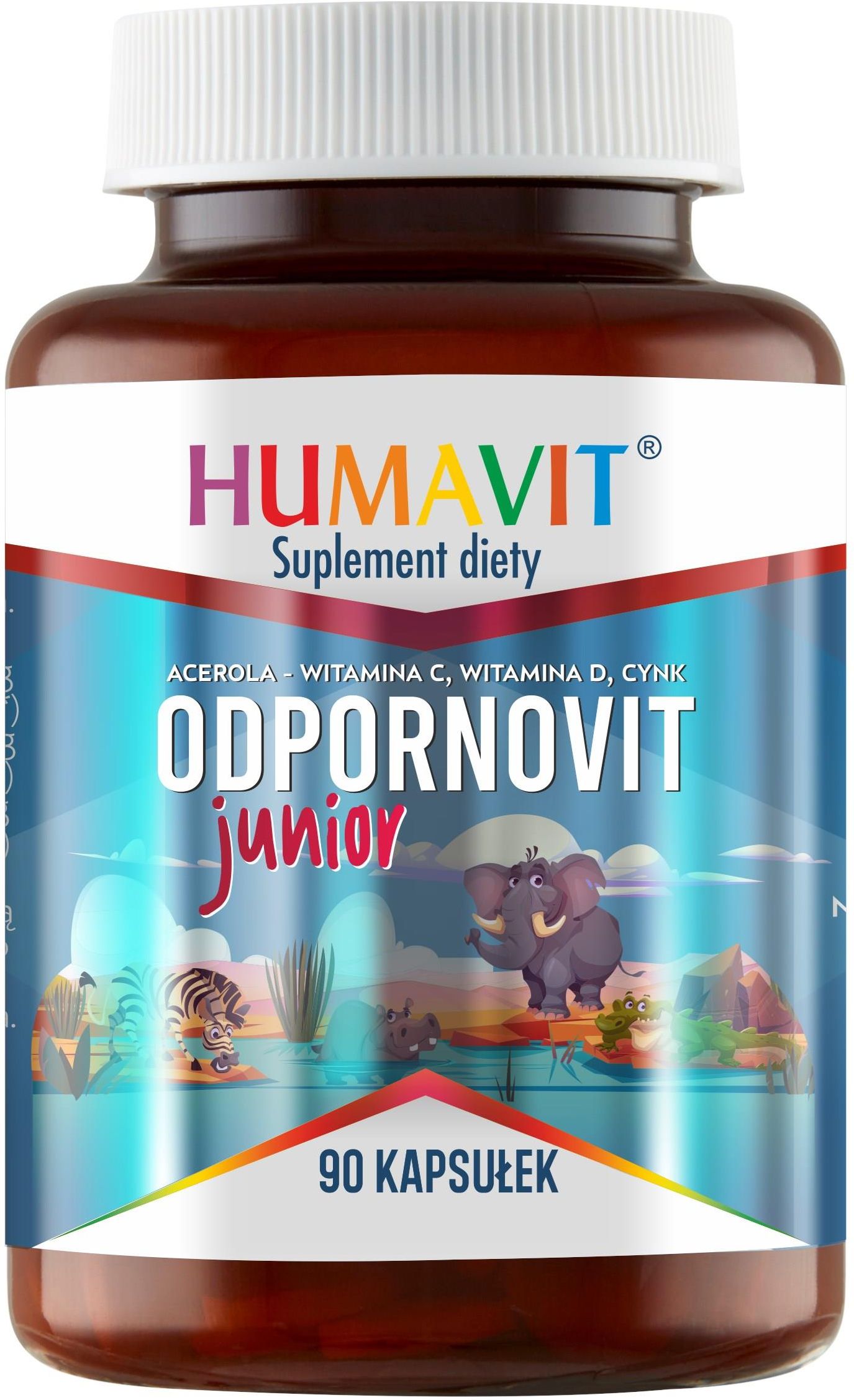 Zdjęcie Humavit Odpornovit Junior 90 Kapsułek - Pabianice