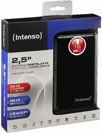 Intenso Memory Case 1TB Czarny (6021560) - zdjęcie 2