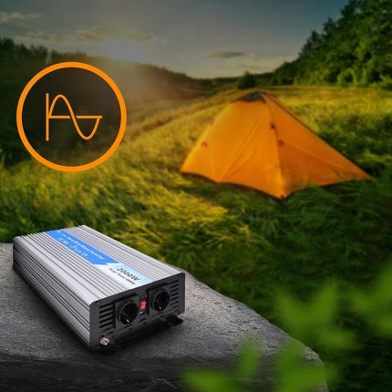 Przetwornica 12v 230v 4000W Czysty Sinus 2x Ac - zdjęcie 4