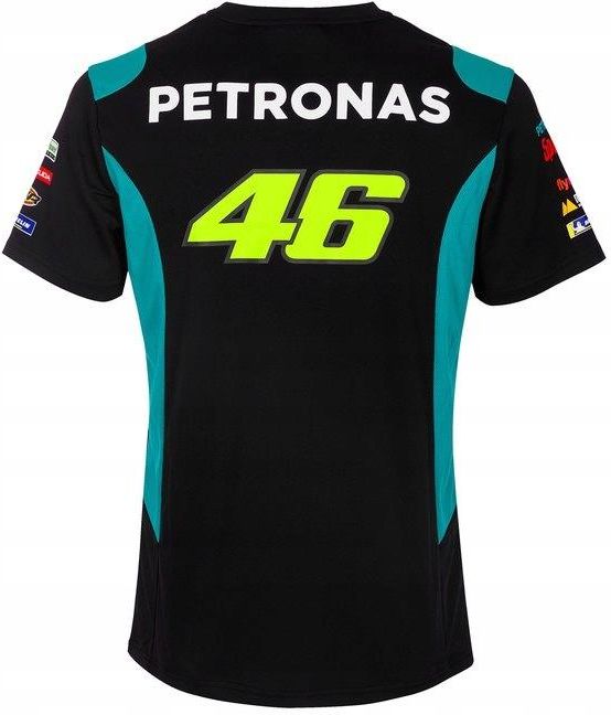 Odzież motocyklowa Vr46 Racing Koszulka T Shirt Męski Vr Petronas