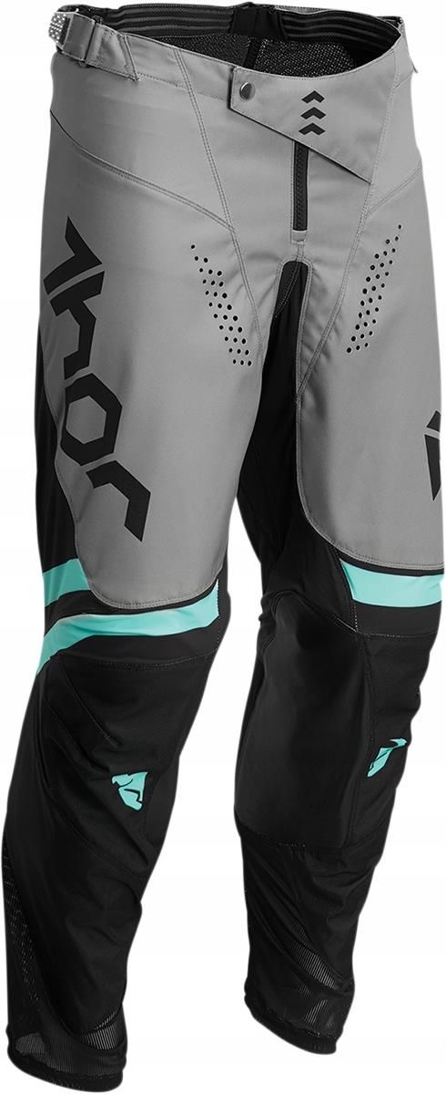 Odzie Motocyklowa Thor Spodnie Na Crossa Pulse Cube Black Mint