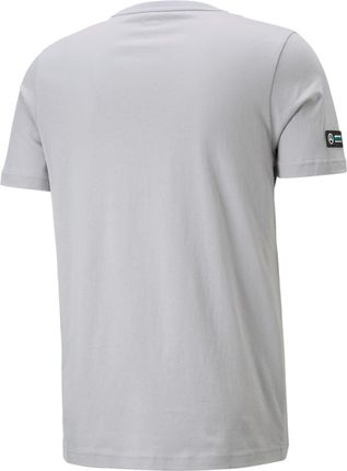 Koszulka męska Puma MAPF1 LOGO szara 53491702 - zdjęcie 2