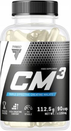 Trec CM3 90 kaps Mocna Kreatyna Jabłczan Creatine - zdjęcie 3