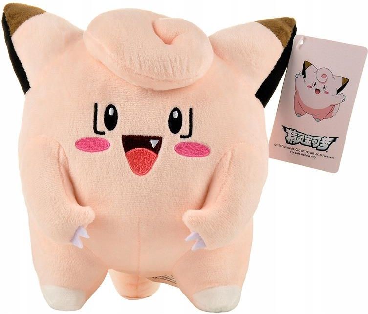 Pokemon Center Maskotka Go Zabawka Pluszak Clefairy 21Cm Ceny I