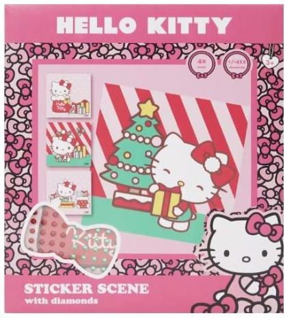 Zdjęcie Malowanie Diamentami Hello Kitty świąteczne 3+ - Brzesko
