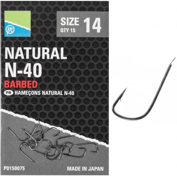 Preston Innovations Haczyki Z Zadziorem Natural Hooks 12 P0150076