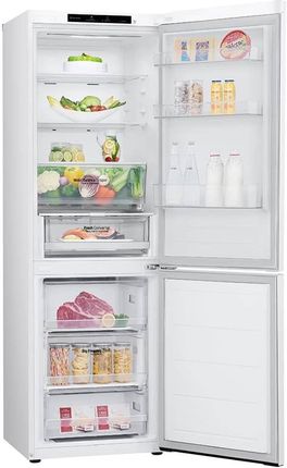 Lodówka LG GBV3100CSW z zamrażalnikiem dolnym 186 cm Biała - zdjęcie 4