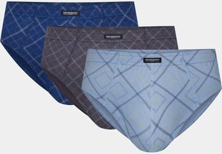 Slipy męskie 3 szt, czarne,białe,gładkie i z wzorem,100% bawełna (Czarny, XL - 6) - zdjęcie 2