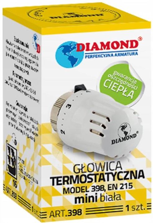 G Owica Termostatyczna Diamond G Owica Termostatyczna Grzejnika Comfort