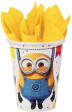 Zdjęcie KUBECZKI PAPIEROWE MINIONKI 250 ML 8 SZT. - Odolanów