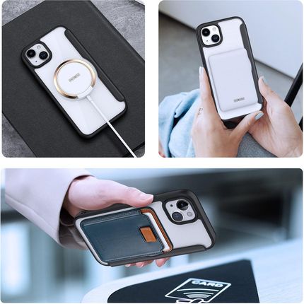 Duxducis Etui Dux Ducis Skin X Pro Magsafe Apple Iphone 15 Plus Czarny - zdjęcie 3