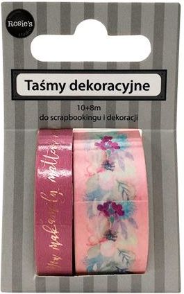 Zdjęcie Panon Zestaw Taśm Papierowych Ozdobnych Akwarela 2szt. - Skępe