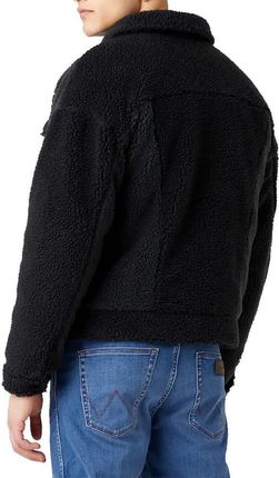 WRANGLER SHERPA JACKET FADED BLACK W4B5YAXV6 - zdjęcie 2