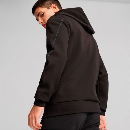 Bluza z kapturem męska Puma MAPF1 czarna 62114701 - zdjęcie 2