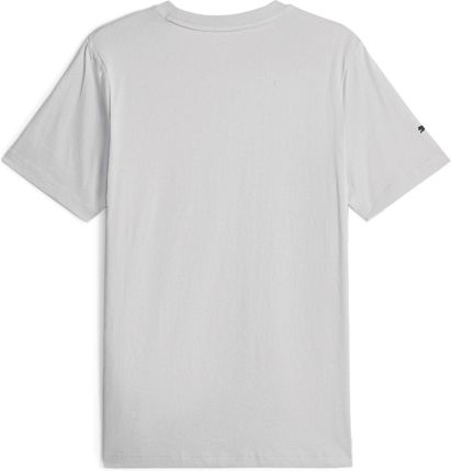 Koszulka męska Puma MAPF1 ESS LOGO szara 62116502 - zdjęcie 2